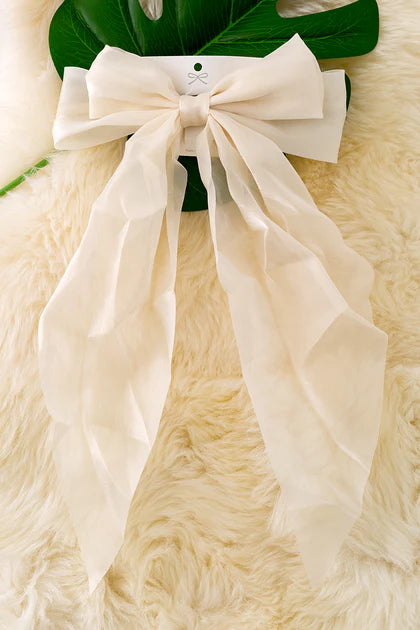 COQUETTE CHIFFON BOW