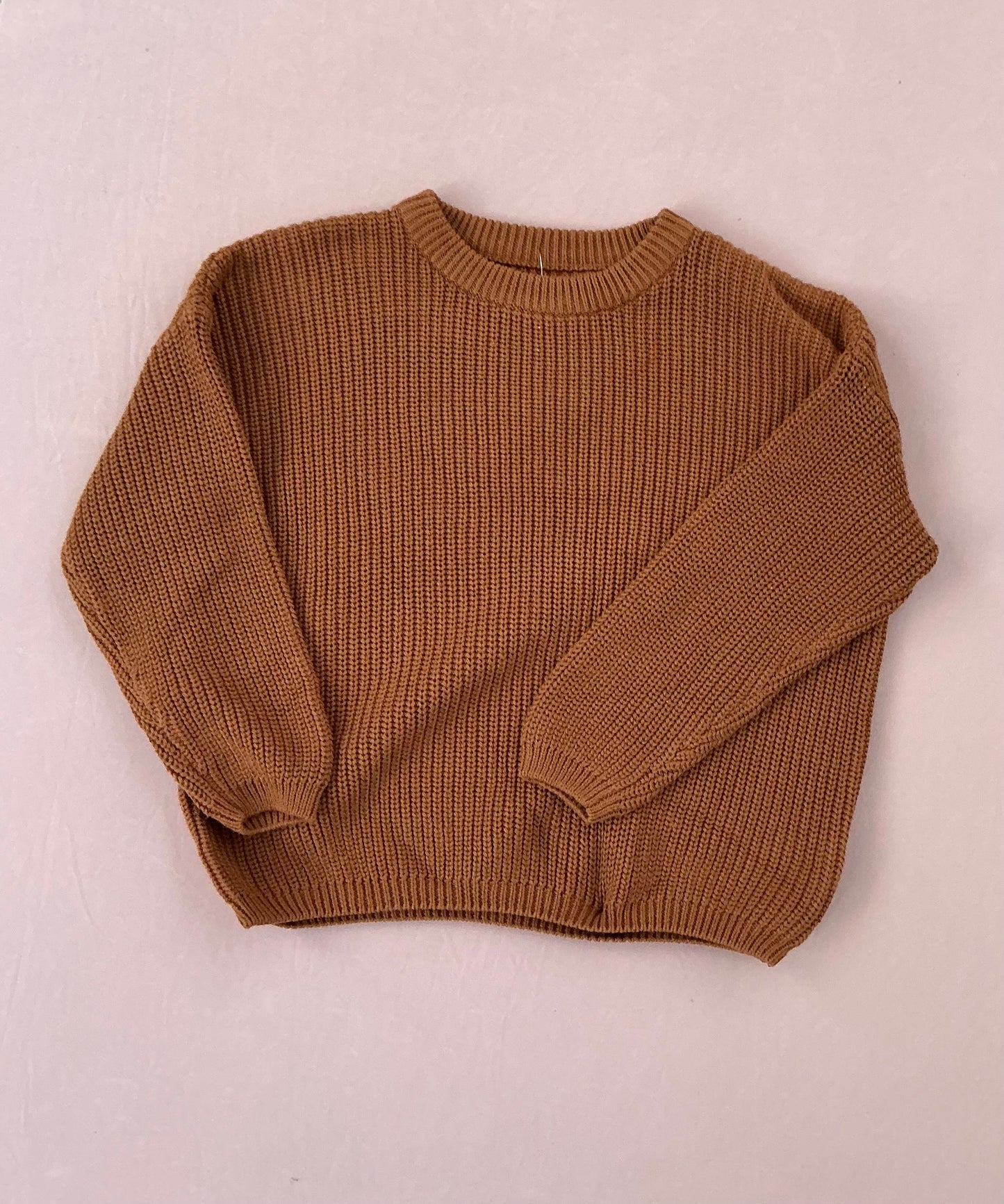Brown Knitted Sweater