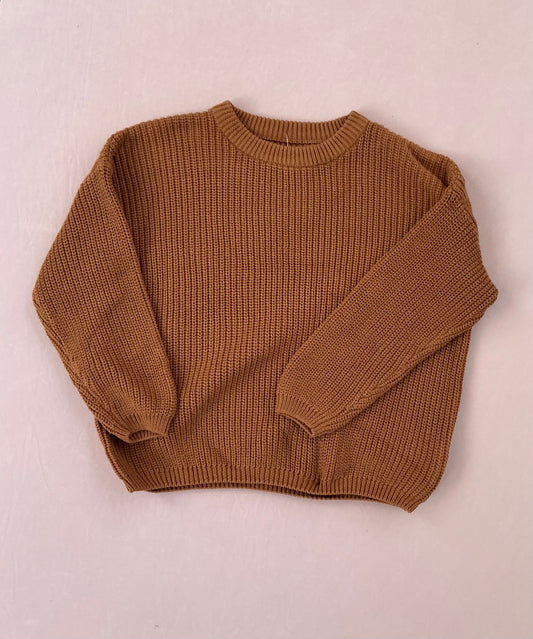 Brown Knitted Sweater