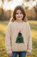 Brown Knitted Christmas tree sweater