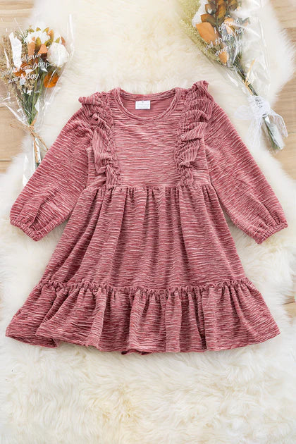 Pink Ruffle Dress