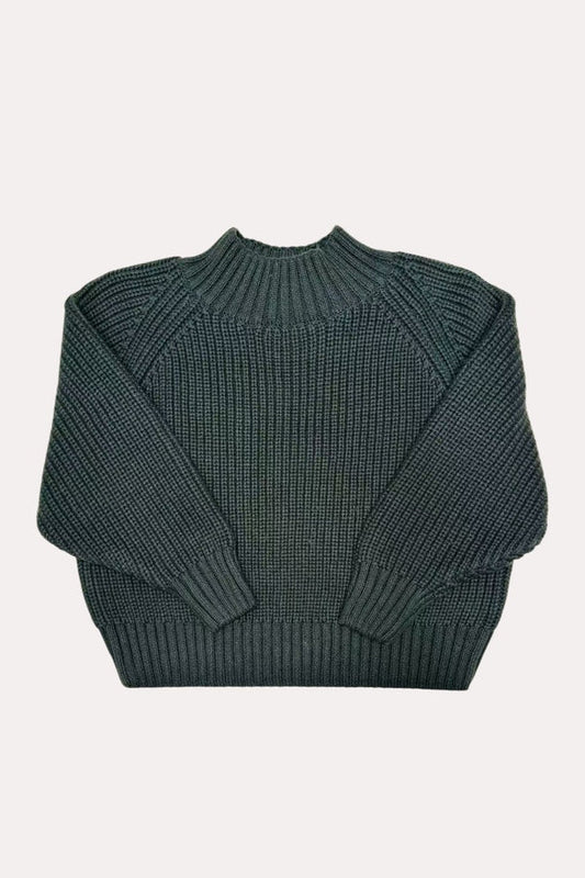 Black Knitted Sweater
